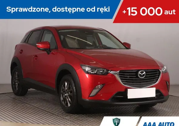 śląskie Mazda CX-3 cena 76000 przebieg: 55224, rok produkcji 2017 z Chojna